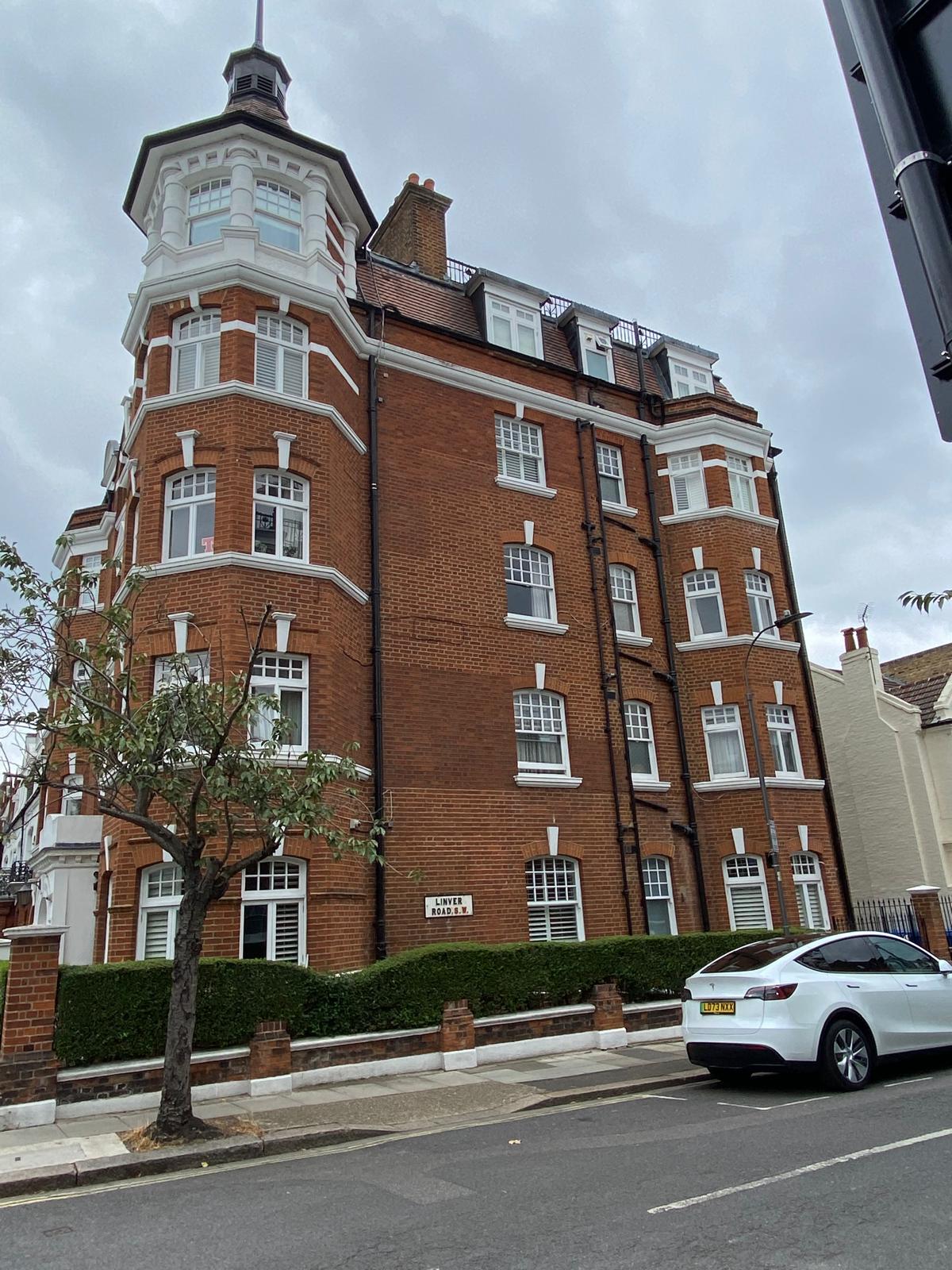 Property works on a London building